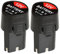 Akku 1,5 ah 3,0 li-Ion, 12V 21V, 2X 1.500mah für Elektowerktzeuge und Gartenwerk, Proaktiven Batteriemanagement, Wiedenaufladbar, Akkupack Eratzku Frü Rasentrimmer 12 V 1,5AH