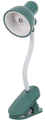 HEATSHAKING Lámpara de Escritorio LED con Clip Plegable Flexible y Energético para Lectura y Estudio Dormitorio y Oficina