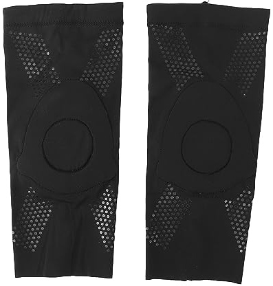 YUMILI Ginocchiera antiscivolo Ginocchiera professionale traspirante in morbido silicone ammortizzante per ballerini (S)