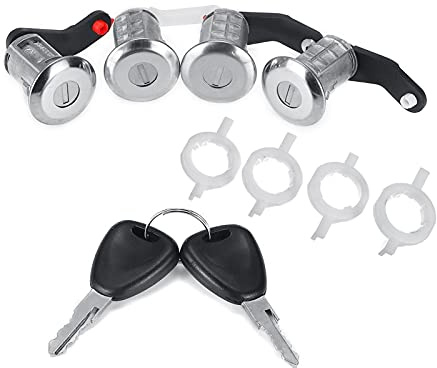 4-teiliges Türschloss-Set für Renault Mascot, Opel Movano und Nissan Intersta (1998–2009)