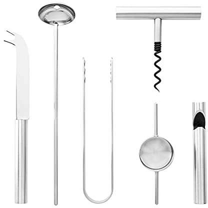 Stelton satiniert, Edelstahl/Poliert, 6-teilig