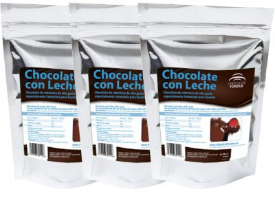 Chocolate con leche para Fuente de Chocolate (3x2,5 Kg)