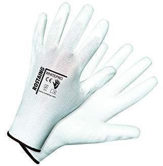 Rostaing whitepro/it09 Gloves Special Paint, Fine, White, 9
