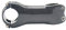 attacco manubrio bici da corsa RXL SL attacco manubrio carbonio 31.8mm 3K lucido nero pipa per bici da corsa 6 grado 130mm