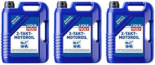 3X Original Liqui Moly 5L 2-Takt-Motoroil 2T Motoröl Motorenöl Öl Oil