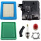 MCHNIC Luftfiltergehäuse Luftfilter Grundplatte Zündkerze für Briggs & Stratton Quantum Motore 795259 792040 691753 496116 Rasenmäher Abdeckung Luftfilter 491588 399959