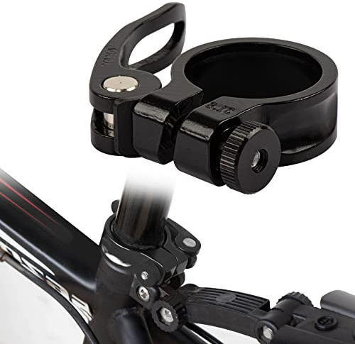 psler Morsetto Reggisella Bici Reggisella per Bicicletta A Sgancio Rapido per Bici Morsetto Reggisella MTB Bici 28.6mm (Nero)