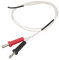 Temperaturfühler, UA23 Temperaturfühlerkabel 4mm Thermoelementsensor -50~400℃ Doppelkopf-Thermoelement mit großem Bereich für Multimeter