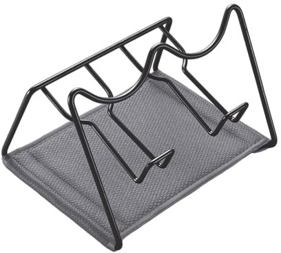 Metaltex Sodatex 2 Lava Flaschenhalter für 2 Flaschen mit Deckelhalter, Schwarz