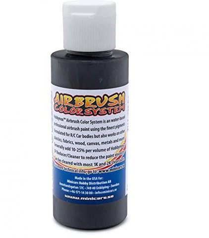 Hobbynox Airbrush Lexan Color Transparente Gris Tint 60 ml Pintura Lexan