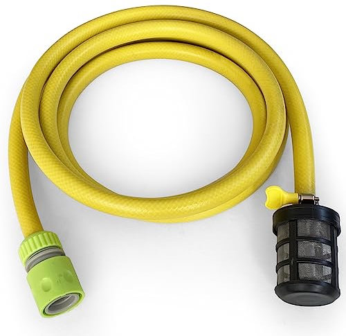 3M Saugschlauch mit Schnellkupplung & Filter für Hochdruckreiniger Kärcher K2-K7 Serie & Bosch AQT Serie