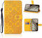 AsWant Custodia per Google Pixel 7A - Pelle PU Cellulare Magnetica Cover Google Pixel 7A, Flip Case Protezione Completa Cover Pixel 7A (Giallo)
