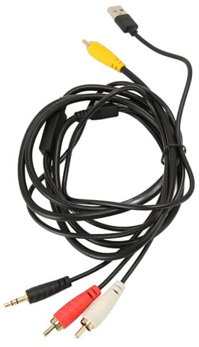 Câble Audio StéRéo Fibre Optique Numérique vers Analogique 2R CA 3,5 Mm, Convertisseur Optique Numérique vers R CA pour Décodeur Réseau TV DVD