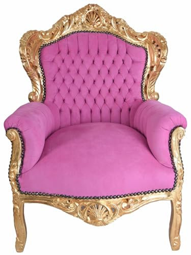 XXL Sessel Polster Gold Pink cat588a39 Palazzo Exklusiv