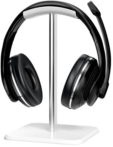 Newaner Headset Halterung, Abnehmbare Kopfhörer Ständer mit TPU Rutschfestem Silikon für Alle Kopfhörergrößen, Headset Ständer für Over Ear Kopfhörer und Gaming Kopfhörer, Geeignet für Tisch, Vitrine