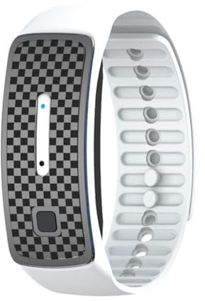 Kexpery Pulsera repelente de mosquitos ultrasónica Repelente de mosquitos electrónico portátil Reloj de pulsera antimosquitos para actividades al aire libre (B)