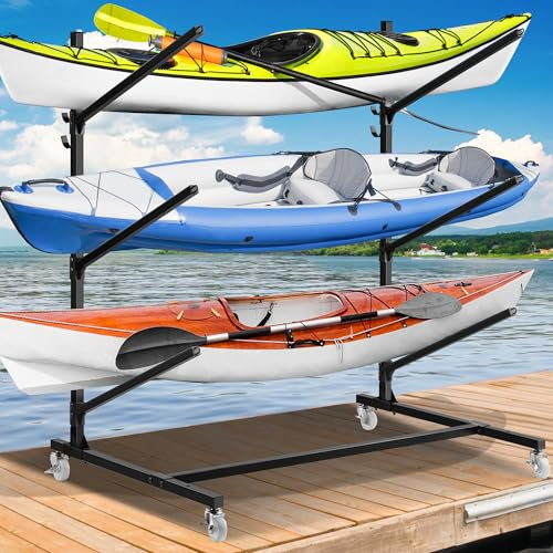 KAXUSDT 3 levels Kayak Storage Rack