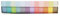 SGERUFZ 12 Pcs Rotoli Nastro Evidenziatore 7.5mm x 2m Colorato Trasparente Adesivo Fluorescente Marcatura Rimovibile per Leggere e Prendere Appunti