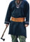 Leonardo Carbone® Unisex Robuster Breiter Wikingergürtel Anike - Ledergürtel Herren, Wikinger Kleidung Herren, Gürtel Damen, LARP, Karneval, Cosplay, Hobbit Kostüm - 100% Echtleder Cognac