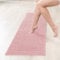 Decomira Tapis de Bain Antidérapant | Super Absorbant et Lavable en Machine | pour la Salle de Bain, Douche, Baignoire ou comme Tapis WC | Rose - 50x150 cm