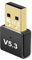 Bluetooth 5.3 USB Adapter for PC Desktop, Wireless Transmitter Dongle for PC Windows 11/10/8.1 Computer Laptop USB Bluetooth Adapter for PC Headset Speaker Keyboard Mouse Plug & Play Adapter Black