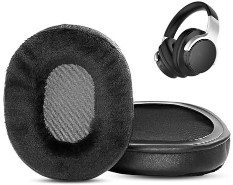 HTINDUSTRY Ohrpolster Ersatzkissen kompatibel mit Mixcder E7 Kopfhörern Ohrpolster mit weichem Stoff & hochdichtem Schaum