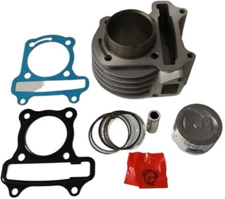 Pizgear GY6-80 47mm Cylinder Piston Ring Set, For 139QMB 1P39QMB GY6 50 49cc Upgrade To 80cc Chainsaw Cylinder Piston