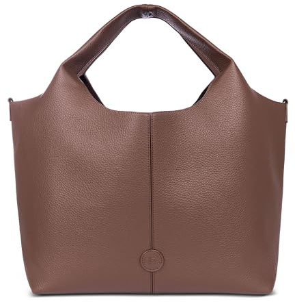 bugatti Zoe großer Damen Shopper, geräumige Bag-in-Bag Handtasche aus Kunstleder