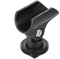 Andoer 19mm Plastic Mic Microphone Holder Clip with Hot Shoe with 1/4in Screw Hole for DSLR Camera