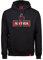 ASTRA Hoodie Herzanker Unisex, Sweater in Schwarz, sportlicher Kapuzen-Pullover mit Logo-Print auf Brust & Kapuze, Pulli für Männer & Frauen in S