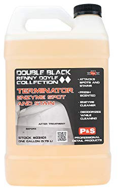 P & S PROFESSIONAL DETAIL PRODUCTS - Terminator Enzyme Spot & Stain Remover - Perfect for Deoderizing, Removing Embedded Soils, Grease, Dirt and Protein Based Stains; Fresh Scent (1 Gallon)