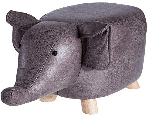 howa Sitztier Polsterhocker Tierhocker für Kinder Elefant 8630