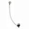 ENKI, W32, 1.5 Inch Brass Bath Waste with Overflow, Reinforced Long Cut to Size Pipe, Pop Up Waste Connection, Contemporary Design, Pop Up Bath Plug Waste, Easy Clean, Easy to Install Bath Waste Kit