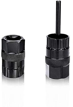 QKURT Cassette Lockring Tools Set, 2pcs Cassette Removal Tool Freewheel Maintenance Tool
