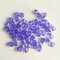 Doppelkegel/Bicone 4 mm 100 Stück - Perlen Kristall Lose Perlen mit Loch 100er Set DIY Basteln mit Loch tschechische Facettiert Beads Schmuck Acryl auffädeln Nieten Steine - Blau, Dunkelblau