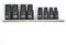 10-Piece Tap Holders Set 1/4Dr 3/8Dr Tap Socket Set Magnetic