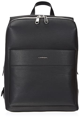 Calvin Klein Herren Minimalism Squared BP K50K509576 Rucksäcke, Schwarz (Ck Black)