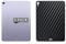 Vaxson 2 Stück Rückseite Schutzfolie, kompatibel mit IPAD AIR 5 2022 Gen 5 10.9, Schwarz Backcover Skin Cover Haut [Nicht Displayschutzfolie ]