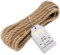 Creative Deco 10m Cuerda de Yute | 10mm de Grosor | Cuerda Fuerte Y Duradera | Trenzada | Color Marrón Natural Jardinería, Decoración De Interiores, Proyectos De Bricolaje Y Artesanía