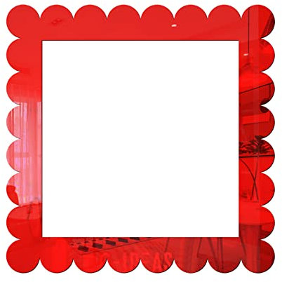 Generic Schalter Aufkleber Home Decor Wandaufkleber Spiegel für Shop Home Wanddekoration Sticker Tumblr Handyhülle (Red, One Size)