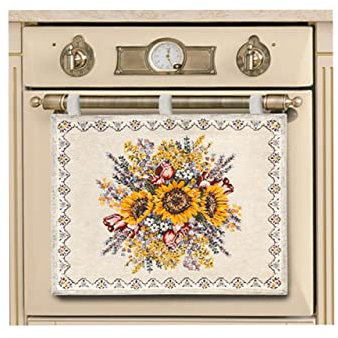 Copriforno Universale Decorazione Forno Cucina Floreale Sunlight Girasoli