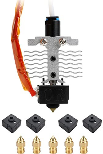 Creality Ender 3 V2 Neo Hotend Kit, 3D Printer Parts Assembled Hotend with Silicone Socks and 0.4mm Nozzles for Ender 3 V2 Neo, Ender 3 Max Neo, Ender 3 Neo