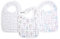 aden + anais Baby Drool Lätzchen, weich und saugfähig, 100% Bio-Baumwolle, verstellbares Bandana-Schnapp-Lätzchen-Set für Jungen und Mädchen, 3er-Pack, über den Wolken
