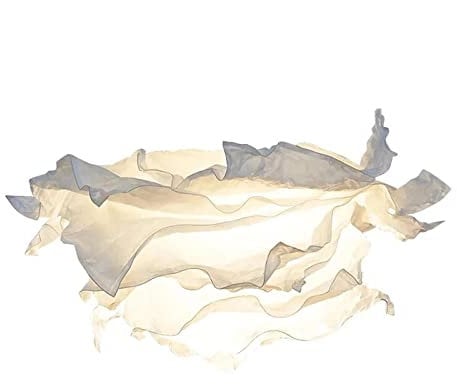 MagiDeal Moderner Lampenschirm aus Papier, Pendelleuchte, Kronleuchter, blumenförmiger Lampenschirm für Esszimmer, Restaurant, Küche, Dekoration, l
