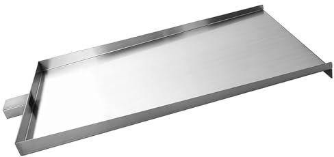 SUB025 Abtropfschale Ersatzteile für Traeger Heckklappe 20 Tropfschale TFB30KLF TFB29PLB TFB29LZA BBQ055 TFB30LZAC Jr Elite Bronson 20 Fettwanne Edelstahl Tropfplatten Smoker Grill Zubehör