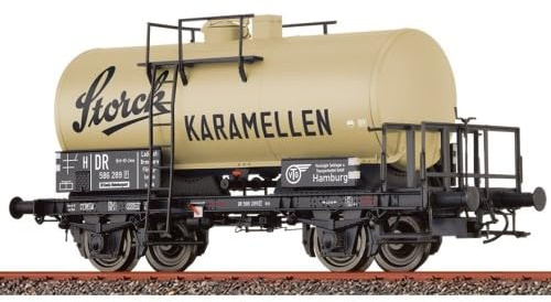 Brawa H0 Tank Car Z P, DR Brit-US Zone, Ep.III 'Storck' - Train - Tank Car Figure - Truck - Collector, Railway Model Maker - Unisex - All Ages