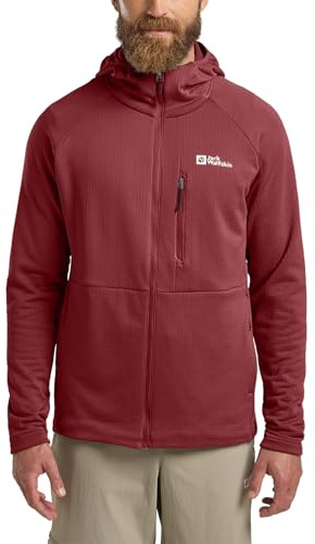 Jack Wolfskin Herren Kolbenberg Hooded Fz M Fleece-Jacke (1er Pack)