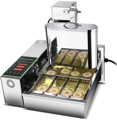 SACLMD Doughnut Machine,Mini Donut Maker,Electric Doughnut Machine Mini,for Breakfast,Snacks & Desserts,110V