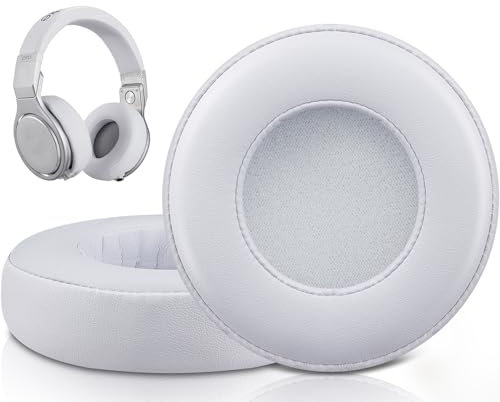 SOULWIT Ersatz Ohrpolster für Monster Beats Pro/by Dr. DRE Detox Kopfhörer, Ohrpolster mit weichem Proteinleder und hochdichtem Geräuschisolationsschaum