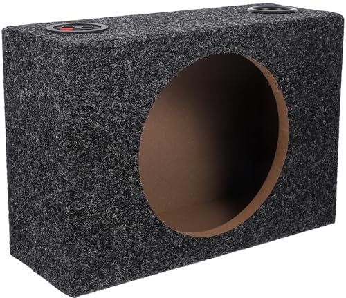OUNONA Caja De Subwoofer con Alfombras Selladas Accesorio De Bricolaje De Repuesto De Caja Secundaria De 8 Pulgadas